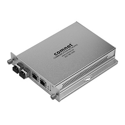 Comnet CNFE4US SERIES 10/100 Mbps Ethernet 4 Port Unmanaged Switch; 2 Channels: Electrical To 2 Channels