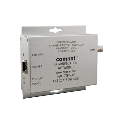 ComNet CWFE1POCOAXBM Ethernet-over-coax/PoE