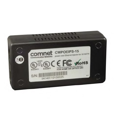 ComNet CWPOEIPS-15 Power Over Ethernet Midspan Injector