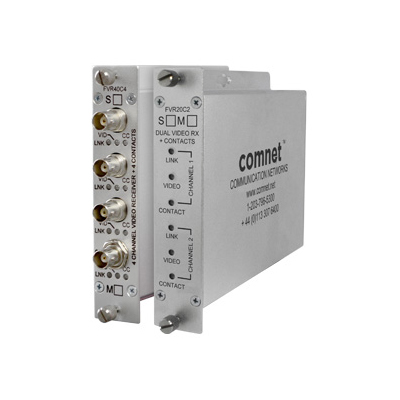 ComNet FVR20C2S2 Dual Channel Video/contact Receiver