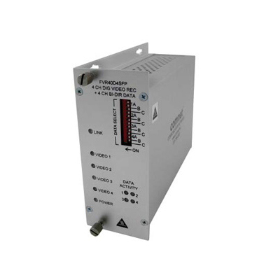ComNet FVT/FVR40D4SFP Optical Video Link