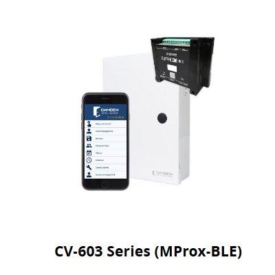 Camden Door Controls CV-603PS-K1 Cabinet with MProx-BLE controller & CV -7400 AWID/HID protocol reader