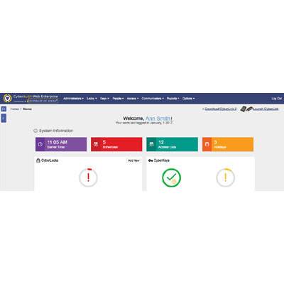 CyberLock CyberAudit-Web Enterprise Management Software