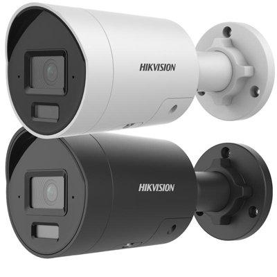 Hikvision DS-2CD2046G2H-I2U/SL(2.8mm)(eF) 4MP AcuSense Strobe Light and Audible Warning Fixed Bullet Network Camera