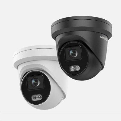 Hikvision DS-2CD2347G2-L(2.8mm)(C) 4 MP ColorVu Fixed Turret Network Camera