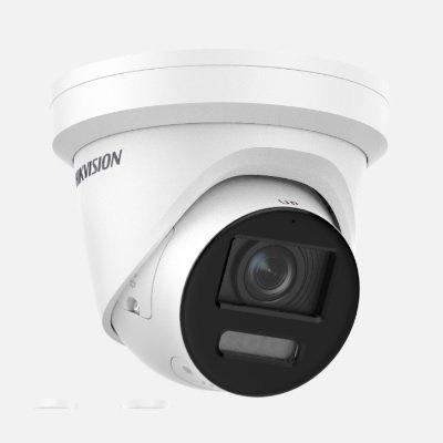 Hikvision DS-2CD2387G2-LSU/SL 8 MP ColorVu Strobe Light and Audible Warning Fixed Turret Network Camera
