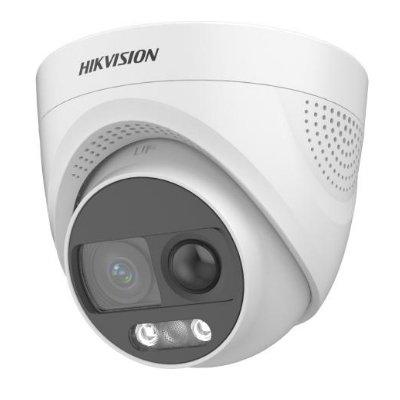 Hikvision DS-2CE72UF3T-PIRXO(2.8mm) 4K ColorVu PIR Siren Fixed Turret Camera