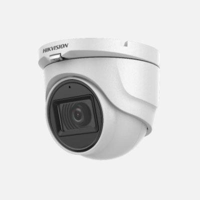 Hikvision DS-2CE76H0T-ITMFS 5MP Audio Fixed Turret IR Camera