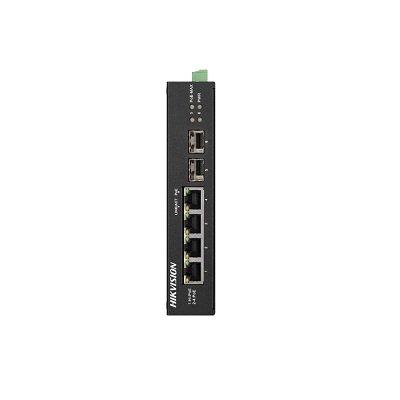 Hikvision DS-3T0506HP-E/HS 4 Port Gigabit Unmanaged Harsh POE Switch