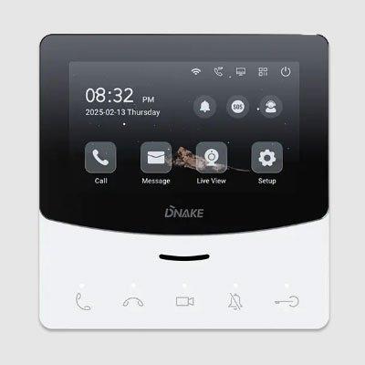 DNAKE E214E 4.3” Linux-Based Indoor Monitor