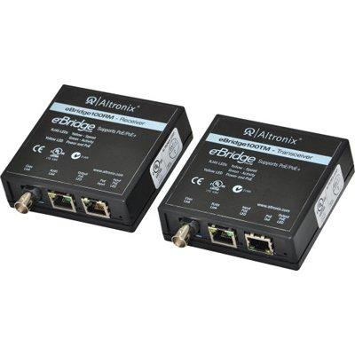 Altronix EBridge100RMT EoC Or Long Range Ethernet Single Port Adapter Kit