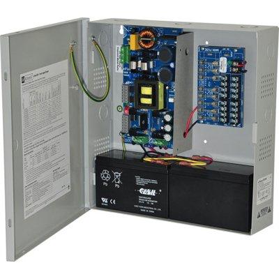 Altronix eFlow104N8 Power Supply Charger, 8 Fused Outputs, 24VDC @ 10A, Aux Output, FAI, LinQ2 Ready, 115VAC, BC300 Enclosure