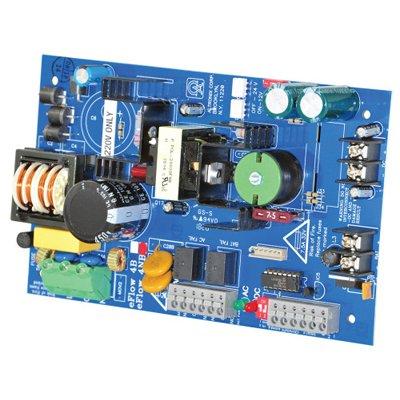 Altronix eFlow4NBV Power Supply Charger, Single Output, 12/24VDC @ 4A, Aux Output, FAI, LinQ2 Ready, 220VAC, Board