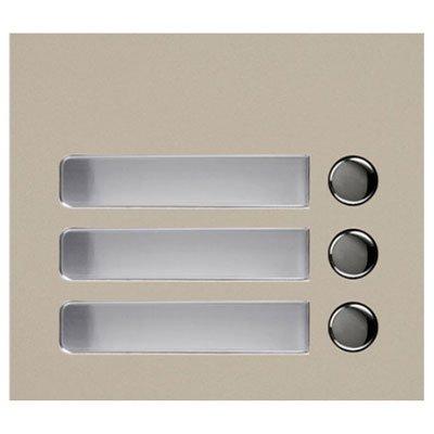 Aiphone GF-3P 3-Call Button Panel for GT-SW Switch Module