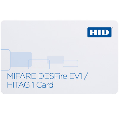 HID 1451 MIFARE DESFire Multi-technology Contactless Card With HITAG