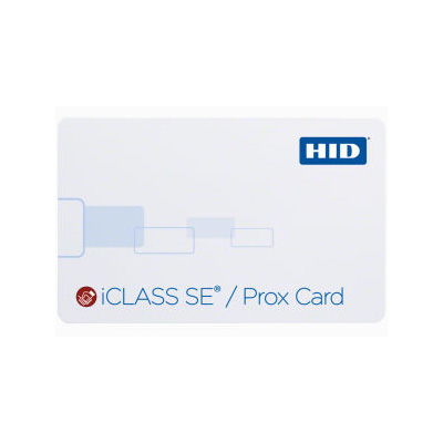 HID 310x ICLASS SE + Prox Contactless Smart Card