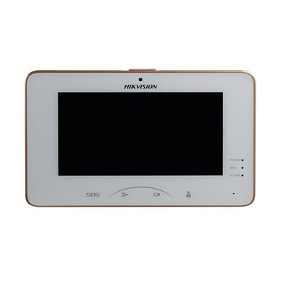 Hikvision DS-KH8301-WT Video Intercom Indoor Station With 7-Inch Touch Screen