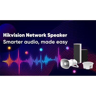 Hikvision Announces New Audio Product Line, Unveiling Range Of Network Speakers