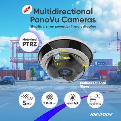 Hikvision Multidirectional PanoVu Cameras – Simplified, Smart Protection in Every Direction