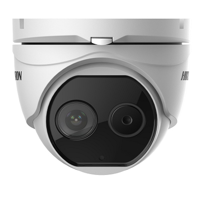 Hikvision DS-2TD1217-6/V1 Thermal & Optical Network Turret Camera