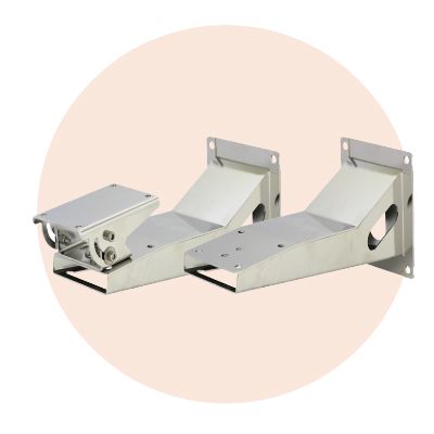 Hanwha Techwin America HT-E-BFW320SW Stainless Steel Wall Mount