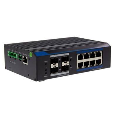 Eneo IAM-5SG1008MMB Gigabit Switch, Managed, 240W, 8x PoE
