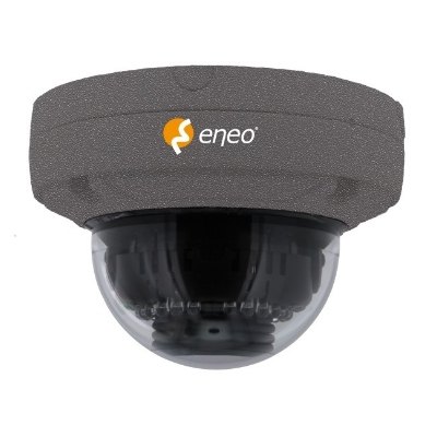 eneo IED-68M3611MAA 703 Network Dome, Fixed, 3840x2160, Day&Night, WDR, 3,6-11mm, IR, Eisenglimmer
