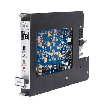 IFS DFR-R3-1 1 Slot Fiber Optic Card Adaptor