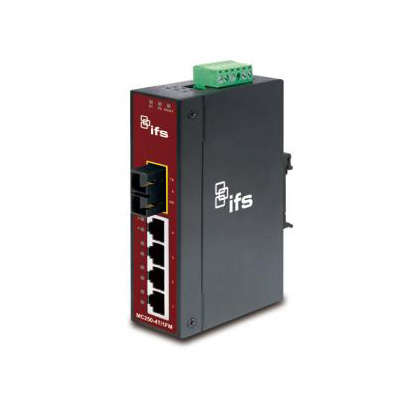 IFS MC250-4T/1FM Ethernet Media Converter