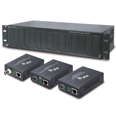IFS MCR-R15 MCR Series Media Converter Chassis