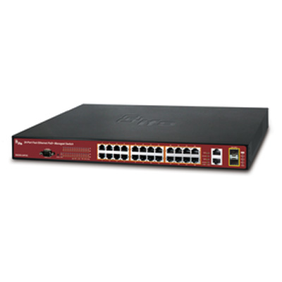 IFS NS2503-24P/2C 24-port Fast Ethernet Layer 2 PoE Managed Switch