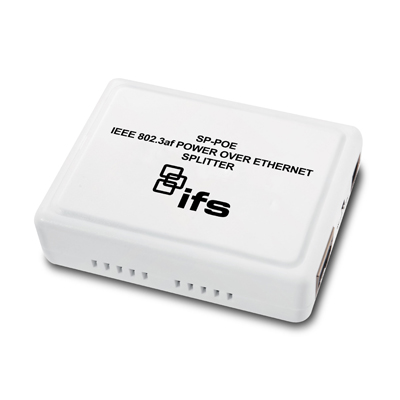 IFS SP-PoE  IEEE 802.3af  Power Over Ethernet Splitter Network Transmission