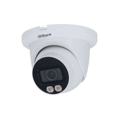 Dahua Technology IPC-HDW5449TMP-SE-LED0280B 4MP Full-color Fixed-focal Warm LED Eyeball WizMind Network Camera, WDR, PAL
