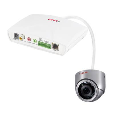 LILIN IPC0422E4 Stainless IR IP Dome Camera