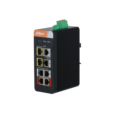 Dahua Technology IS4207-4GT-120 7-Port Gigabit Industrial Switch with 4-Port Gigabit PoE (Managed)