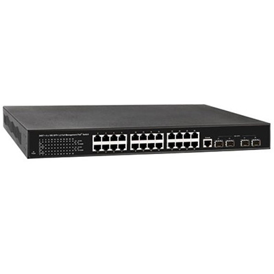 LILIN PMH-24G250W 24-port 10/100/1000 Base-T +4 10G SFP Switch