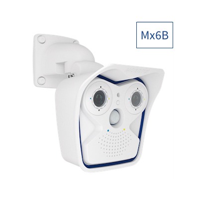 MOBOTIX Mx-M16B-6D6N061 M16B Complete Cam 6MP, 2x B061 (Day & Night)