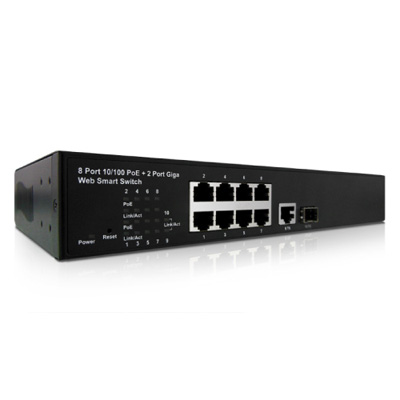 Messoa POE008-EU Desktop Web Smart PoE Switch