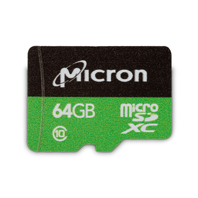Micron 64GB Industrial microSD card