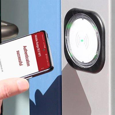 ELATEC Mobile Badge BLE NFC App