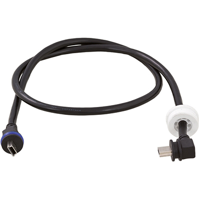 MOBOTIX MX-CBL-MU-STR-EN-PG-2 MiniUSB Angled Cable