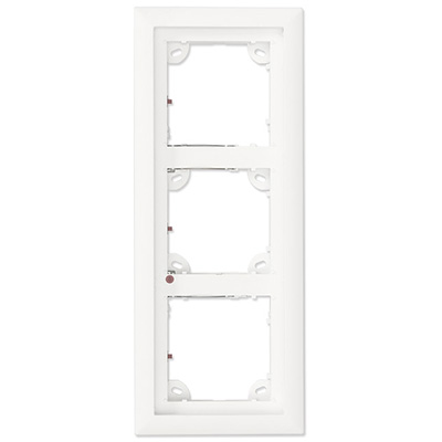 MOBOTIX MX-OPT-Frame-3-EXT-PW White Triple Frame