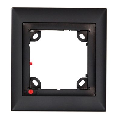 MOBOTIX MX-OPT-Frame-1-EXT-BL Single Frame, Black