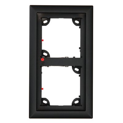 MOBOTIX MX-OPT-Frame-2-EXT-BL Double Frame, Black