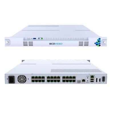 BCDVideo NVRBCD-24 Intel® Core™ Processors (Kabylake-S), Cyber Hardened 1U Rackmount Appliance