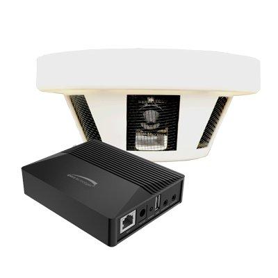 Speco Technologies O2562 2MP Discreet Ceiling Mounted Color Camera with Advanced Analytics IP Encoder