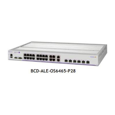 BCDVideo OS6465-P28 Alcatel-Lucent OmniSwitch 6465 - Compact hardened ethernet switches