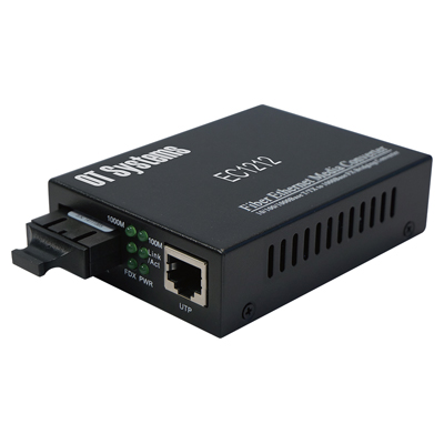 OT Systems EC1212 10/100Base-TX To 100Base-FX Ethernet Media Converter