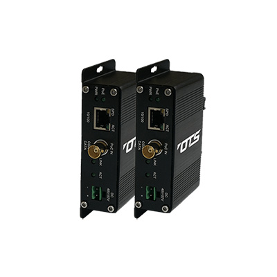 OT Systems ET1100CPp-T Transmitter Of 10/100Base-TX (PoE+) Ethernet Over Coaxial With PoC