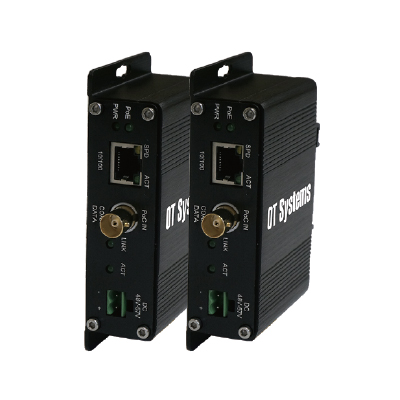 OT Systems ET1100CPp 10/100BASE-TX Ethernet Over Coaxial Converter
